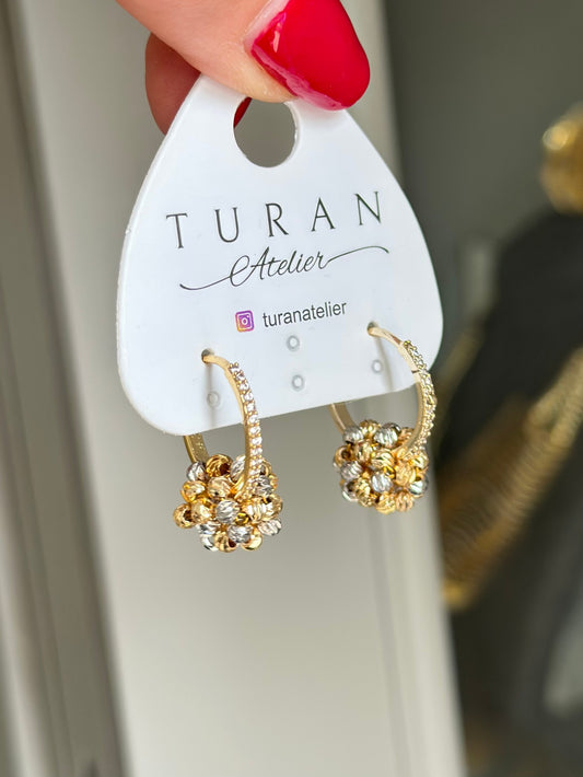 Mini Halka Dorika Küpe