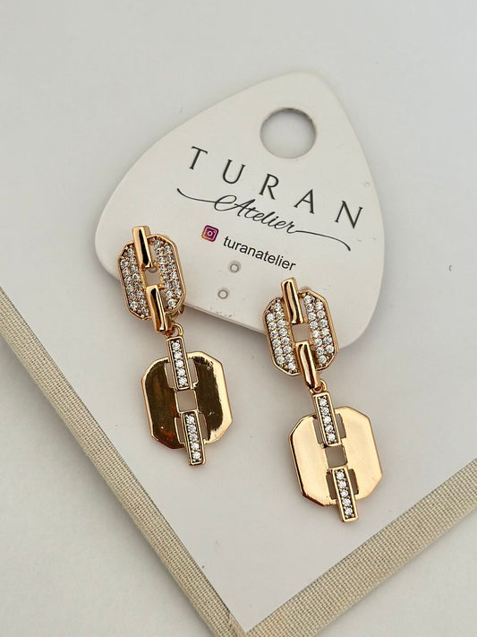 Bronz Özel Seri Küpe