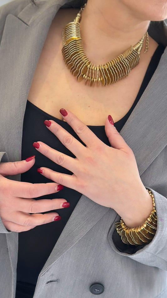 Gold Plaka Tasarım Set