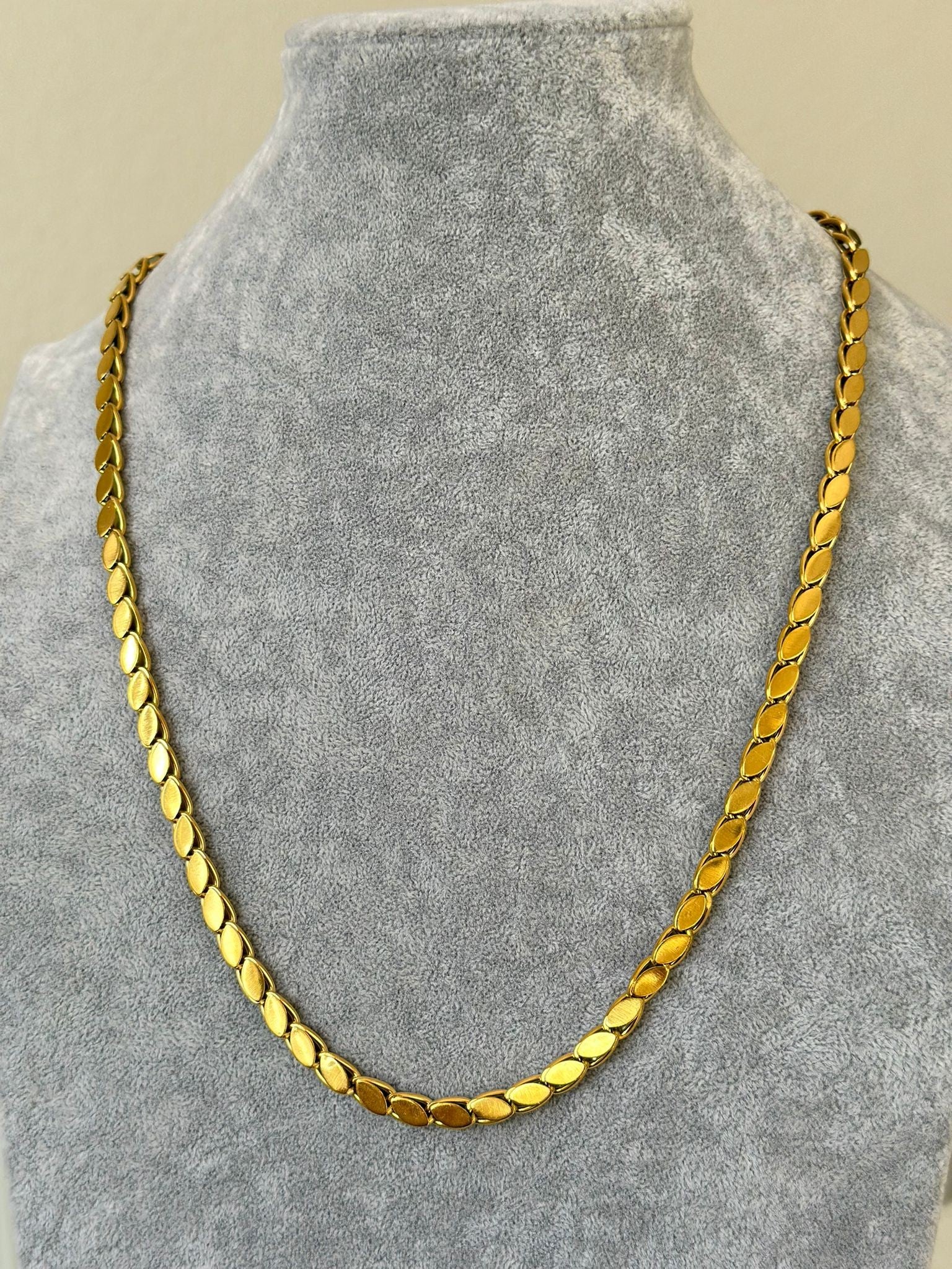 Arpa Zincir Çelik Kolye