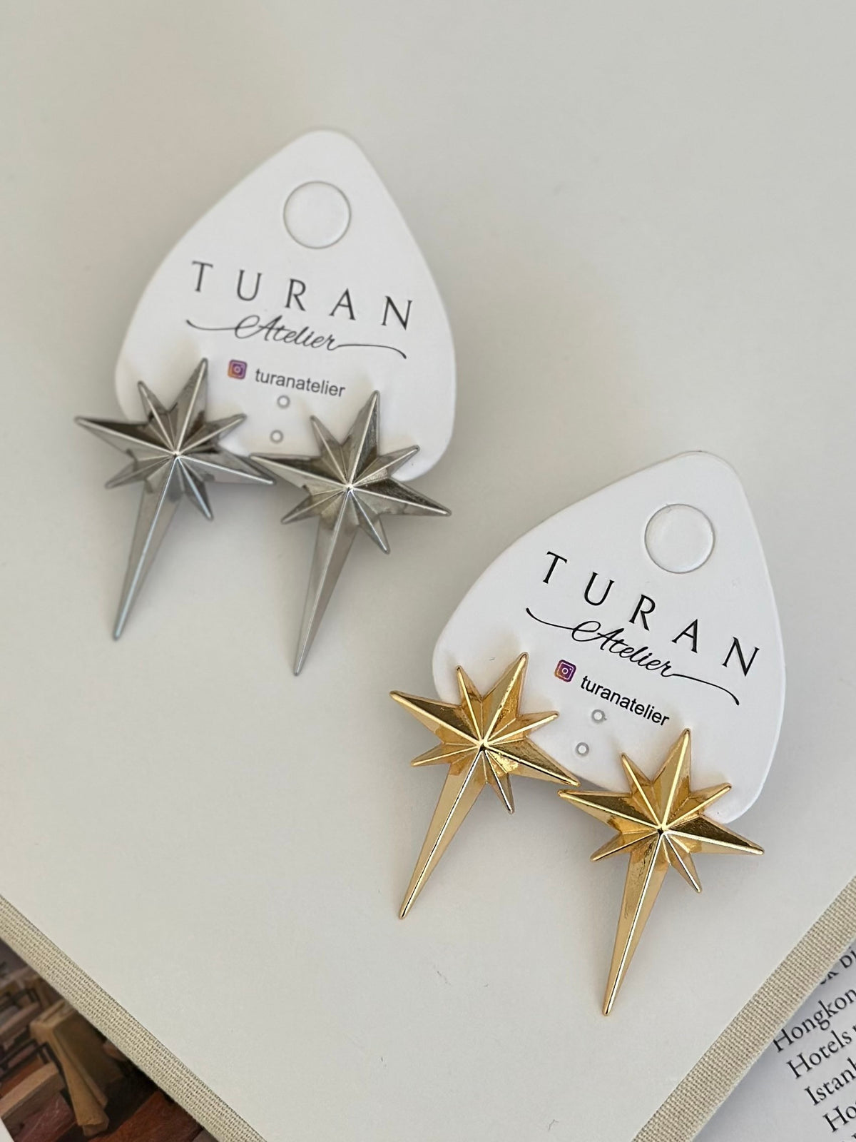 Kuzey Yıldızı Küpe