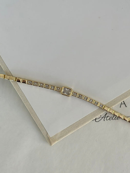 Baget Taşlı Özel Seri Bileklik