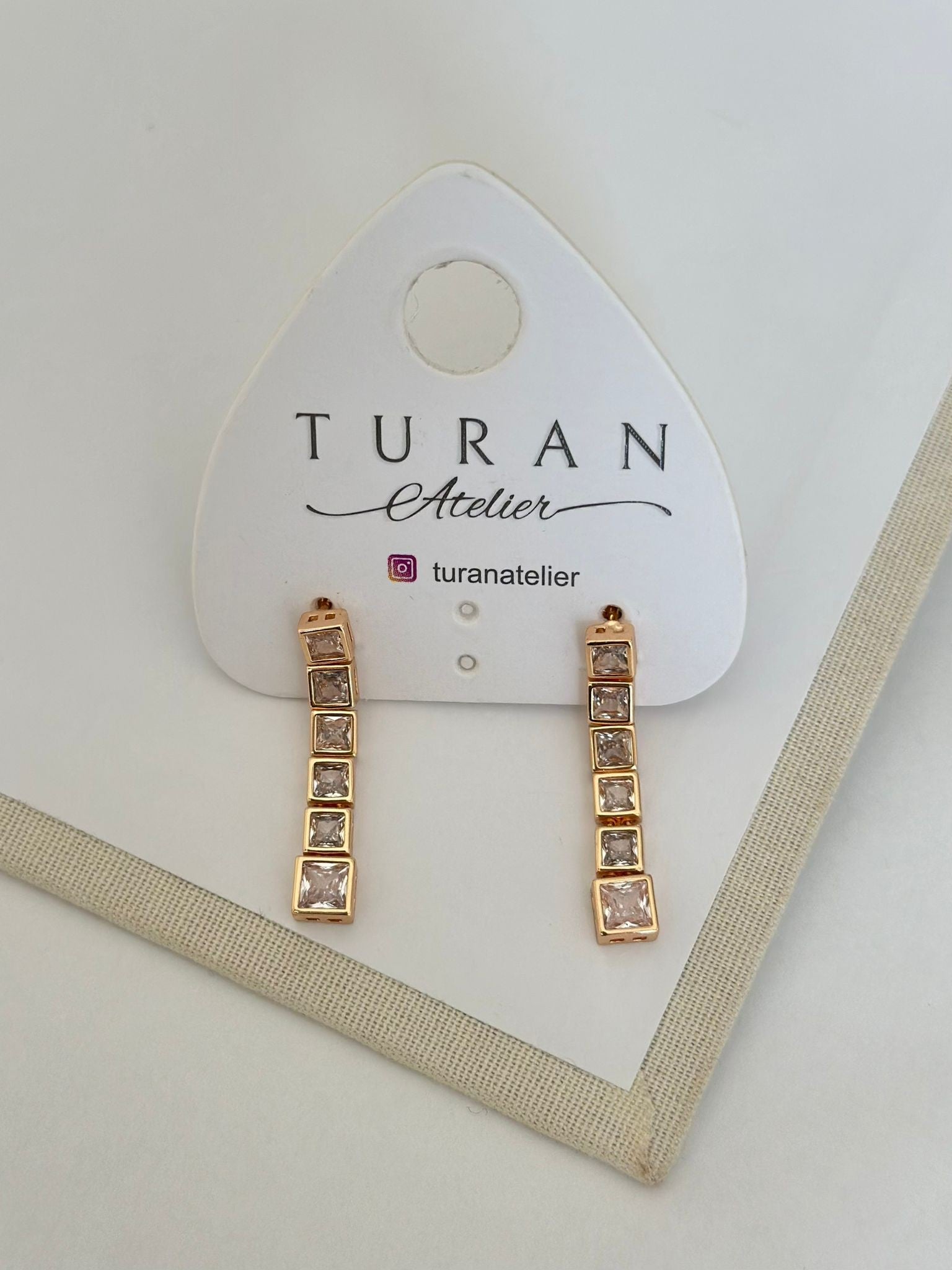 Sallantılı Baget Özel Seri Küpe