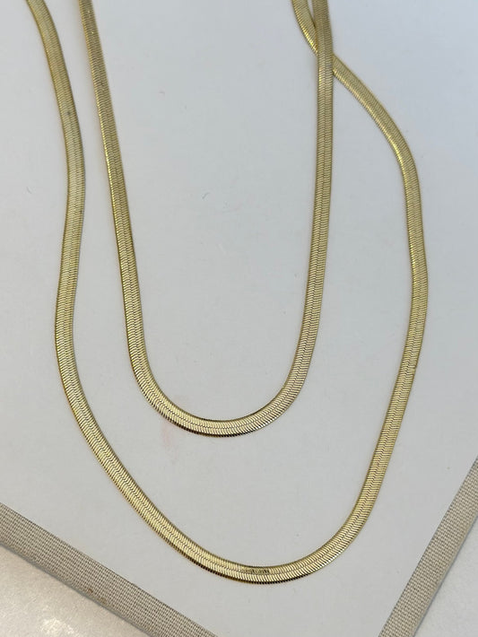 14K Renk Altın Model 3 MM İtalyan Zincir