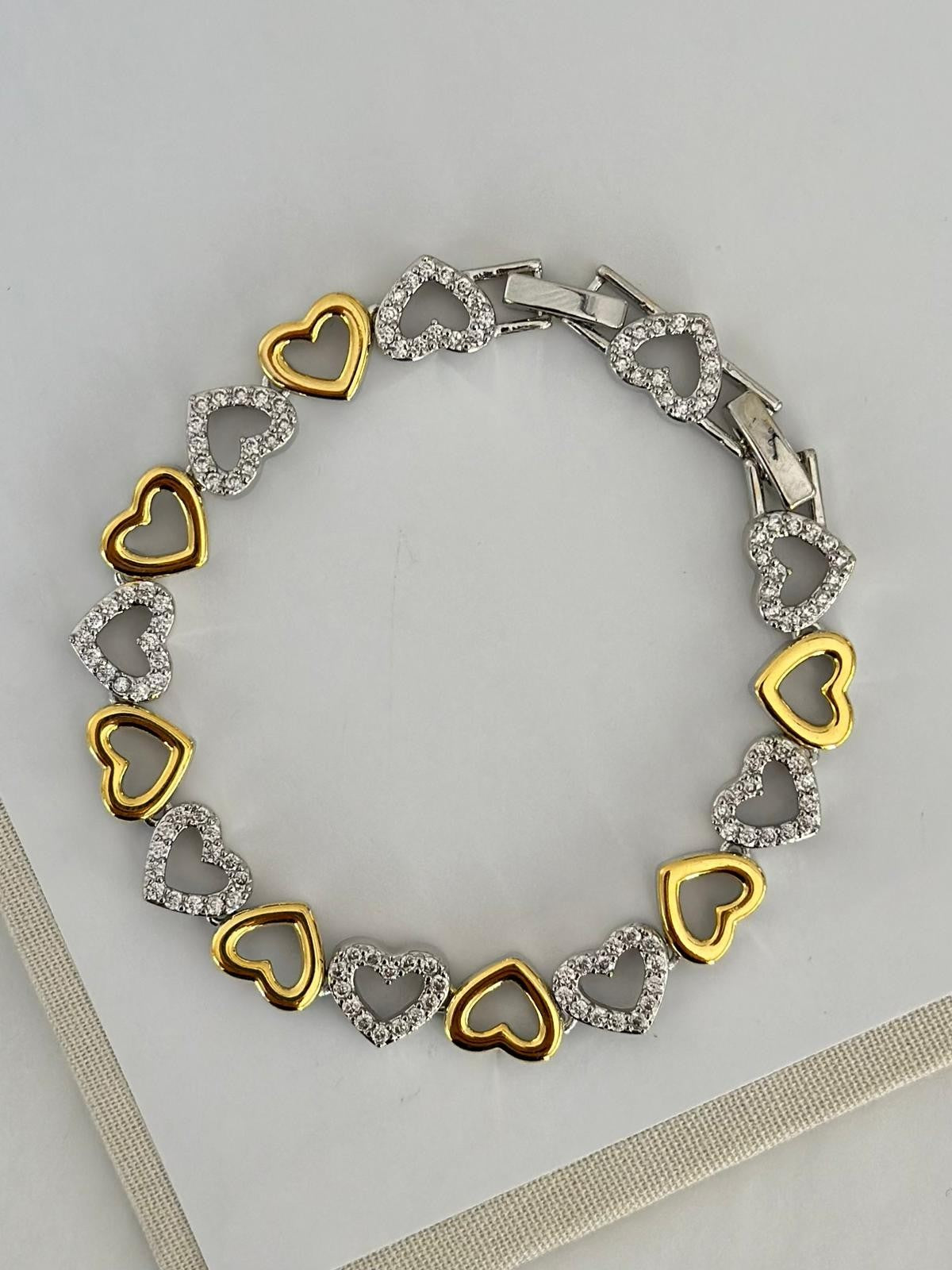 Özel Tasarım Kalp Bileklik