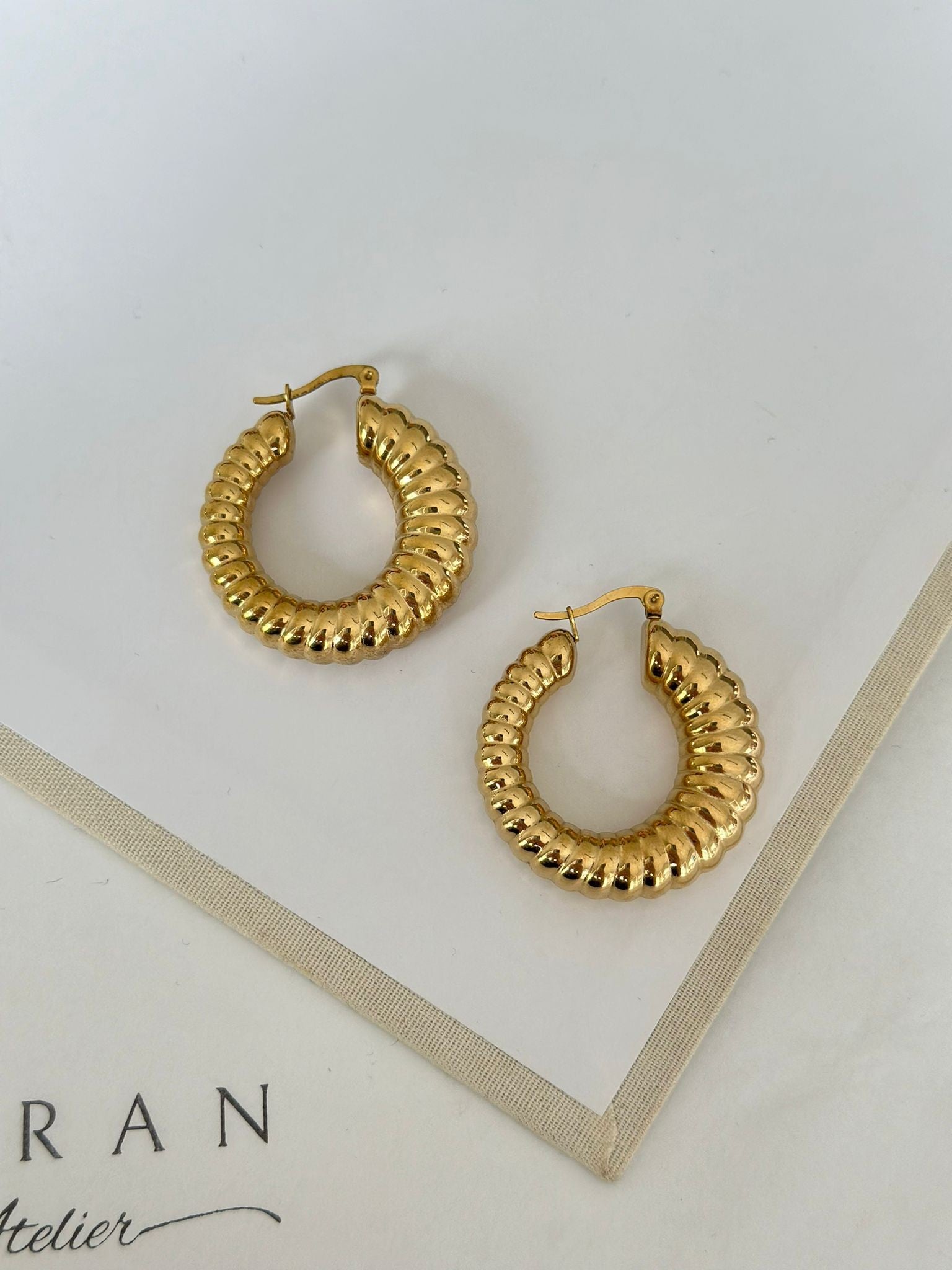 Vintage Salyangoz Küpe