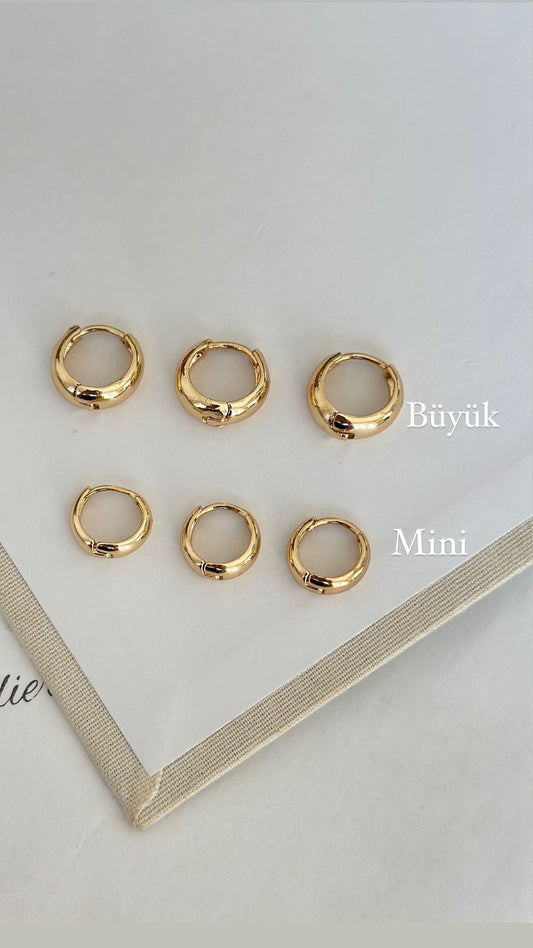 3 lü Kuyum Modeli Mini Küpe