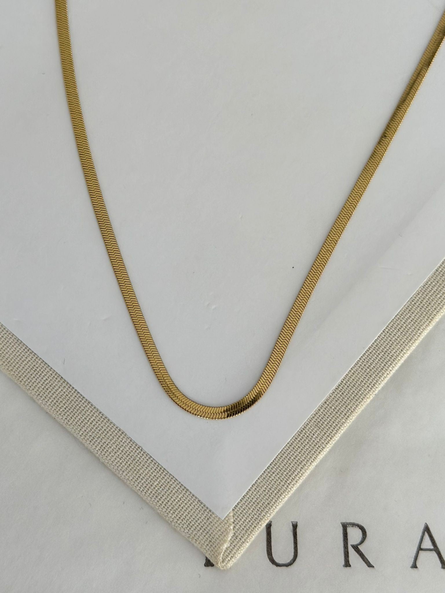 2MM Çelik  Gold İtalyan Kolye | 40 + 5 cm