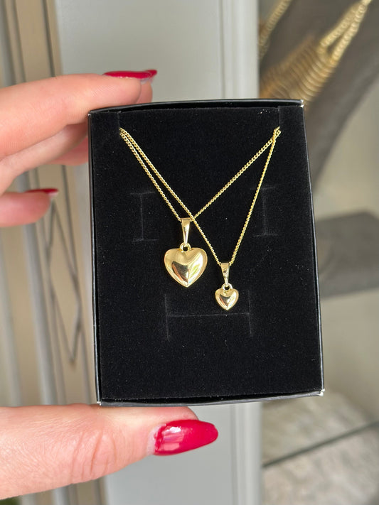 Mini Kalp Kolye (14K Renk)