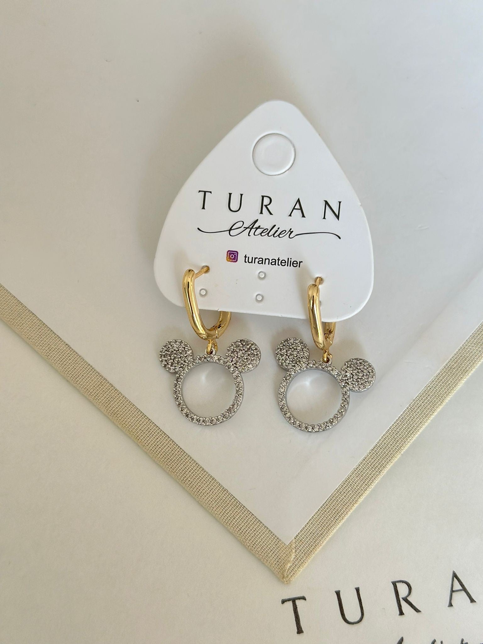 Özel Seri Mickey Küpe