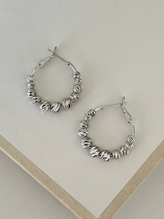 Gümüş Renk Dorika Küpe